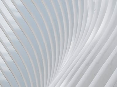 Symmetric abstract geometric shapes representing stability